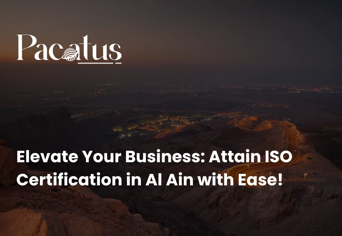 Get ISO Certification in AI Ain