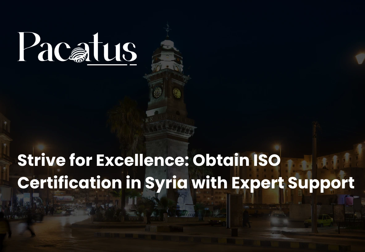Get ISO Certification in Syria