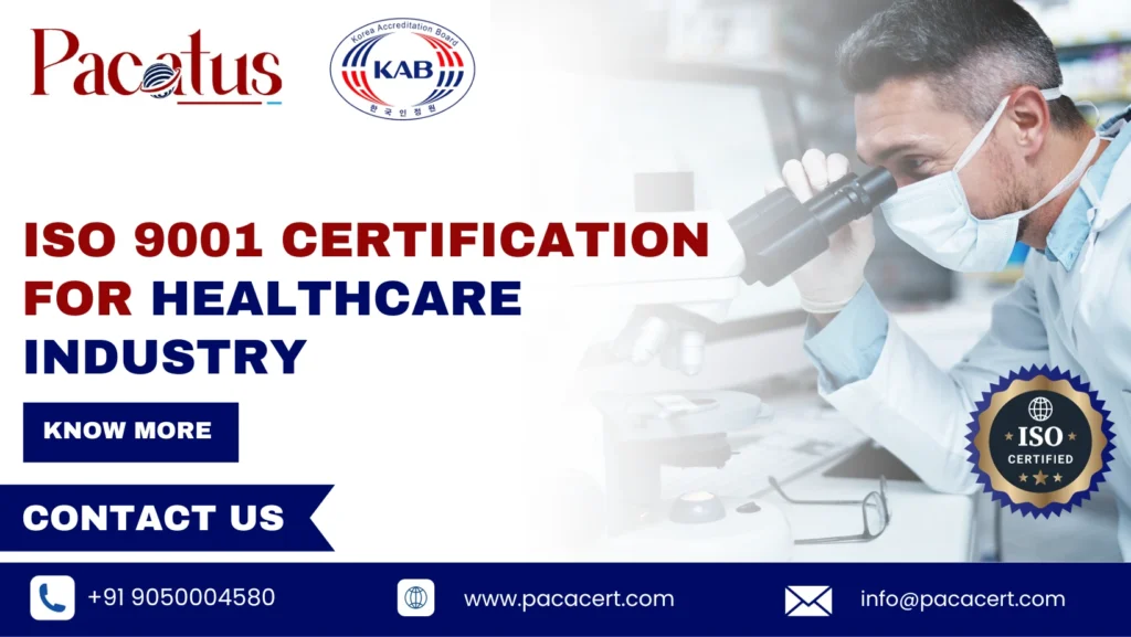 ISO 9001 Certification For Healthcare Industry